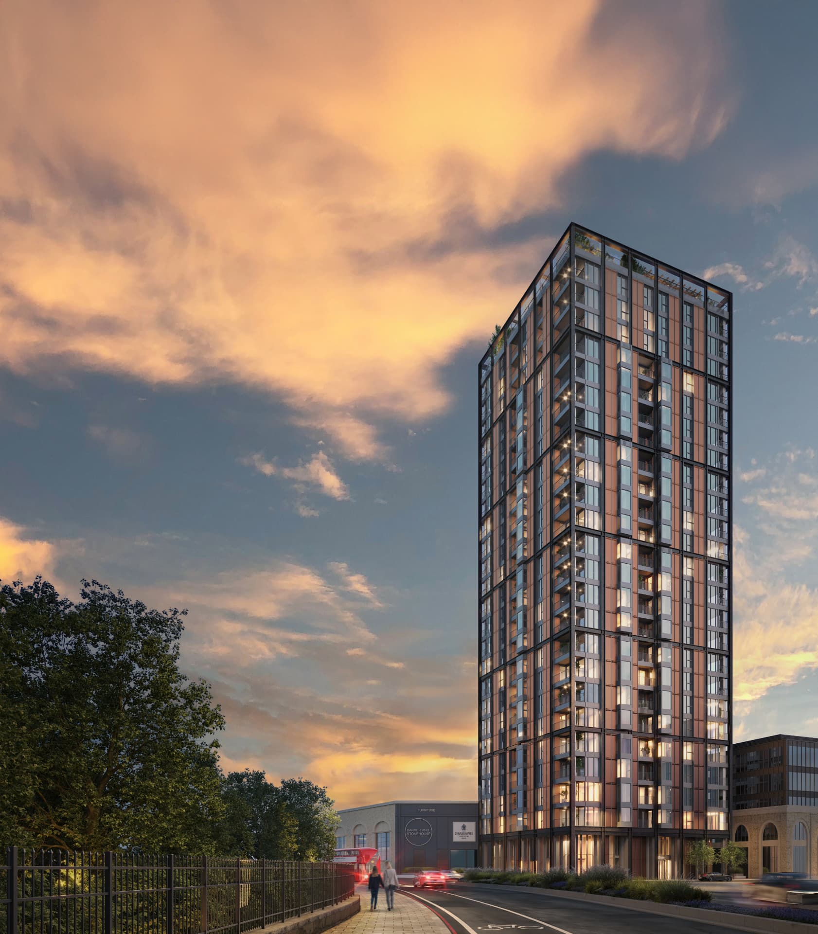 UK development in Battersea, London